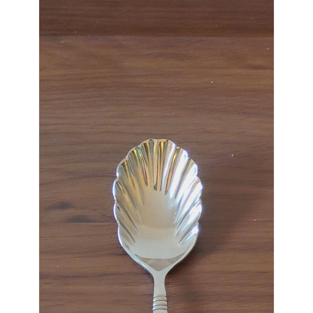Reed & Barton Casserole Spoon Brighton Stainless 18/10 Silverware Flatware